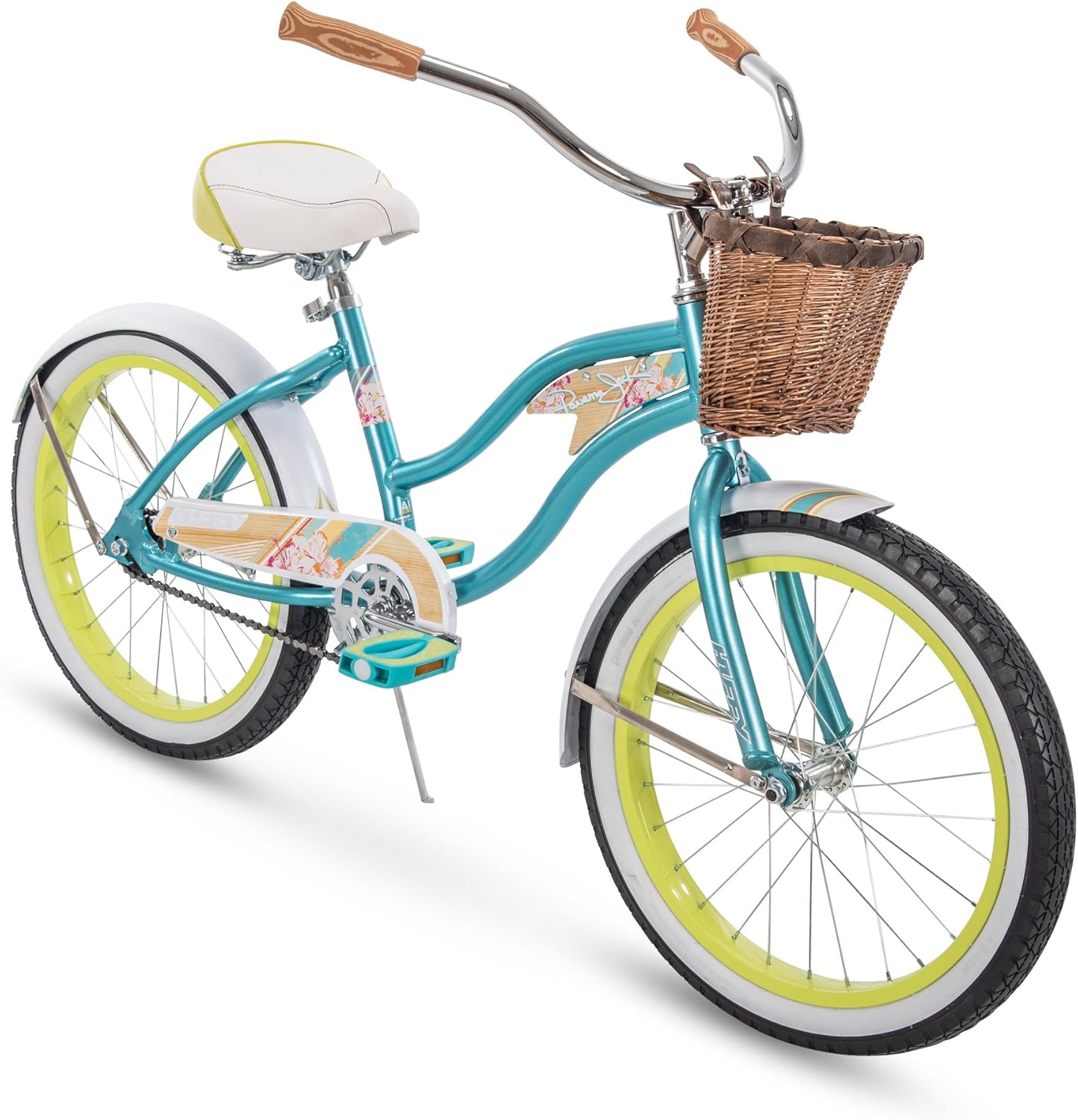 Huffy Panama Jack Girl's Beach Cruiser — Pool Blue — Panama Jack beach cruiser bike by Huffy